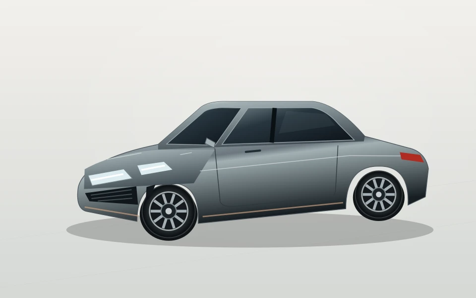 Konzeptillustration: Performance Coupé